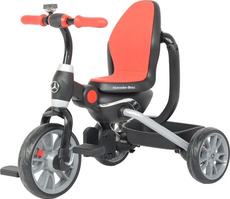 2022 Blu G.W. N.W 10.61kg/8.66KG Sconto diretto per triciclo pieghevole per bambini da guidare in auto