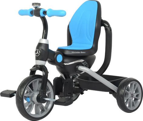 2022 Blu G.W. N.W 10.61kg/8.66KG Sconto diretto per triciclo pieghevole per bambini da guidare in auto