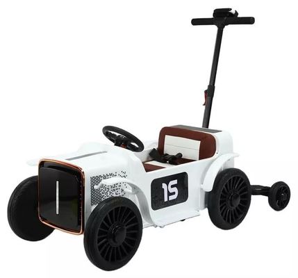 Materiale di plastica PP 12V auto giocattolo elettrica con controllo genitoriale e rimorchio