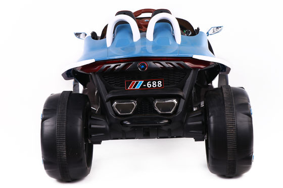 Batteria a doppia porta, auto elettrica per bambini 12V con telecomando e porte