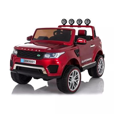 Controllo remoto 12V Motore a quattro ruote Azionato da batteria Bambini in auto per bambini piccoli Blu