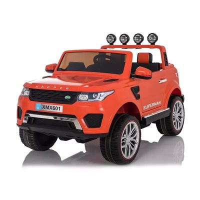 Controllo remoto 12V Motore a quattro ruote Azionato da batteria Bambini in auto per bambini piccoli Blu