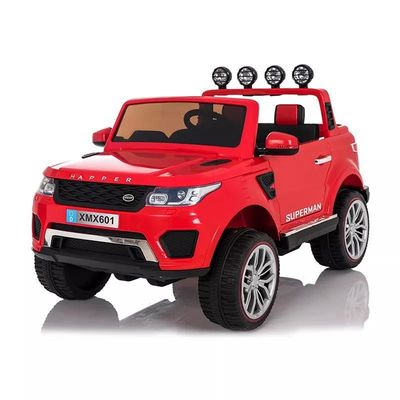 Controllo remoto 12V Motore a quattro ruote Azionato da batteria Bambini in auto per bambini piccoli Blu
