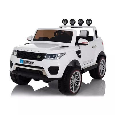 Controllo remoto 12V Motore a quattro ruote Azionato da batteria Bambini in auto per bambini piccoli Blu