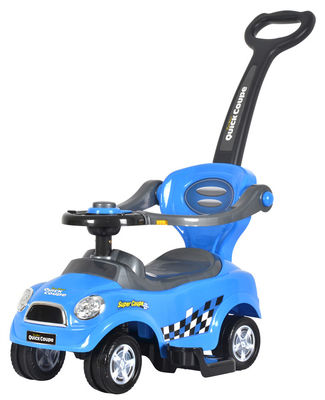 Mini bicicletta di bilanciamento viola per bambini da guidare in auto fatta di materiale plastico PP