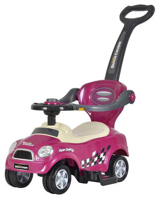 Mini bicicletta di bilanciamento viola per bambini da guidare in auto fatta di materiale plastico PP