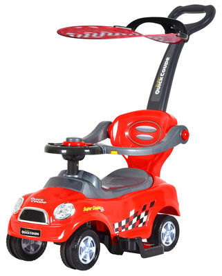 Mini bicicletta di bilanciamento viola per bambini da guidare in auto fatta di materiale plastico PP