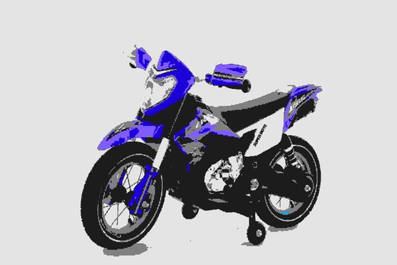 Popolare giocattolo per bambini 6V e motocicletta per bambini G.W. N.W. 9.9kg/8.6kg
