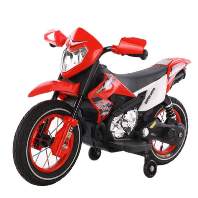 Ragazzi 6V Ride On Car Motorbike Motocicletta elettrica con PP Plastic Tipo Arancio