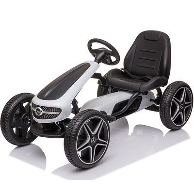 Licenza Kids Go Kart Toy Car per bambini batteria alimentata 4 ruote non elettrico pedale