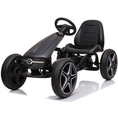 Licenza Kids Go Kart Toy Car per bambini batteria alimentata 4 ruote non elettrico pedale