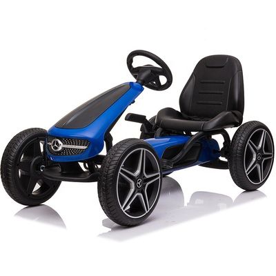 Licenza Kids Go Kart Toy Car per bambini batteria alimentata 4 ruote non elettrico pedale