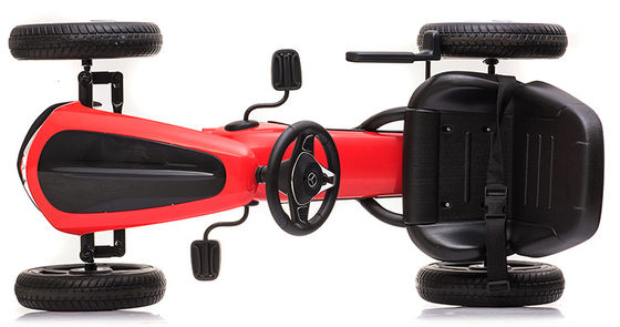 Licenza Kids Go Kart Toy Car per bambini batteria alimentata 4 ruote non elettrico pedale