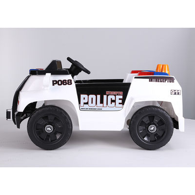 Fornitura diretta Bambini giocattolo Ride On Car 2 posti 6V 12V Electric Police Car per bambini