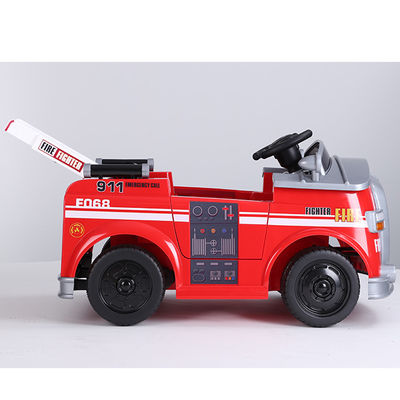 2022 Hot Ride On Car 6V 12V Electric Fire Track Car Toy per l'avventura divertente dei bambini