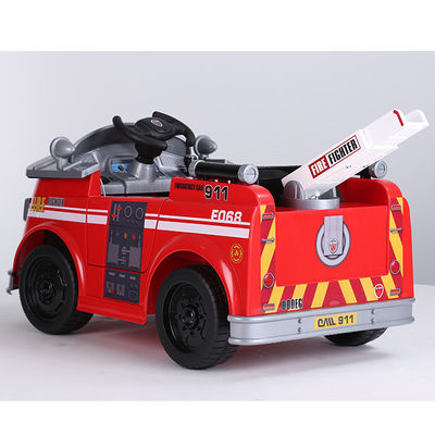 2022 Hot Ride On Car 6V 12V Electric Fire Track Car Toy per l'avventura divertente dei bambini