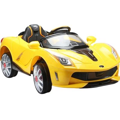 Quattro ruote auto elettriche per bambini con musica e luci rosso 6V7AH*2