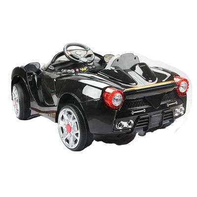 Quattro ruote auto elettriche per bambini con musica e luci rosso 6V7AH*2