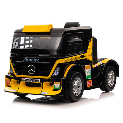 2022 Licenziato Modello di lusso 24v Bambini in camion con rimorchio 6 ruote per bambini
