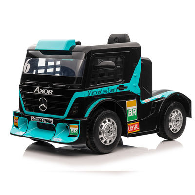 2022 Licenziato Modello di lusso 24v Bambini in camion con rimorchio 6 ruote per bambini