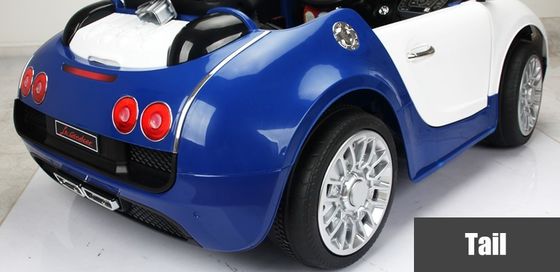 Controllo a distanza bambini giocattoli auto elettriche con materiale plastico e 550 * 2 motore