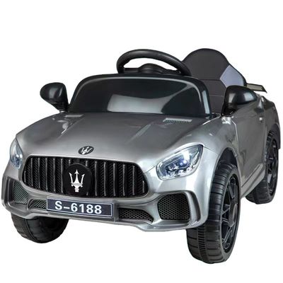 Pink Dual Drive Bambini Toy Car con telecomando 2023 Ride su 6v auto elettriche