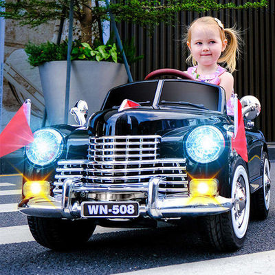 Vernice rossa/nera Bambini elettrici in auto 12V con USB/MP3 per bambini