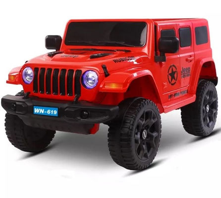 Musica e telecomando 4 ruote auto giocattolo per bambini 12V motore incluso Cartone 110X60X48