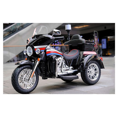 Unisex batteria azionata Vernice nera elettrica bambini guida su motocicletta auto bambini