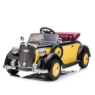 Carro elettrico alimentato da batterie per bambini con luci e musica