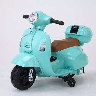 Rossa Giocattoli elettrici per bambini motociclette per bambini Motore 380*2 Materiale di plastica