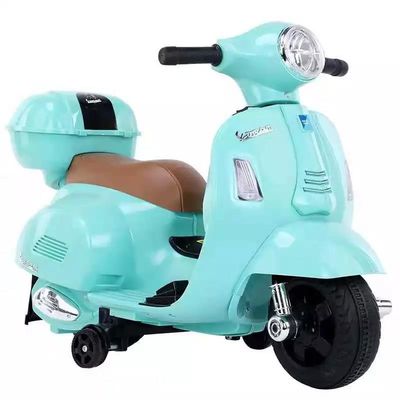 Rossa Giocattoli elettrici per bambini motociclette per bambini Motore 380*2 Materiale di plastica