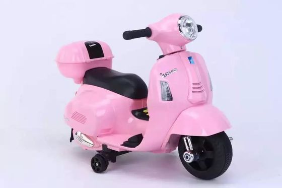 Rossa Giocattoli elettrici per bambini motociclette per bambini Motore 380*2 Materiale di plastica
