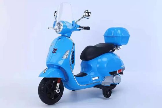 Rossa Giocattoli elettrici per bambini motociclette per bambini Motore 380*2 Materiale di plastica