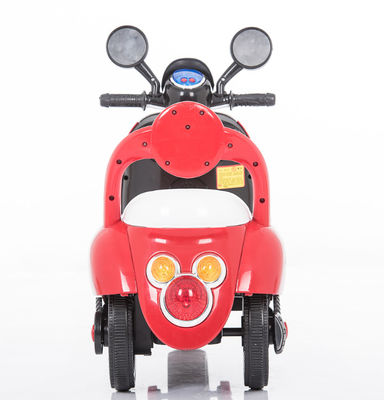 Light Music Batteria elettrica Power Ride On Motorcycle per bambini Cartone Dimensioni 77*36*38cm