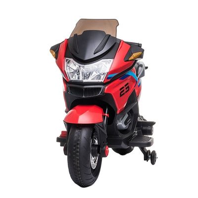 Motociclette a trazione in plastica pedali Go Karts per bambini di 7 anni Motociclette 12V