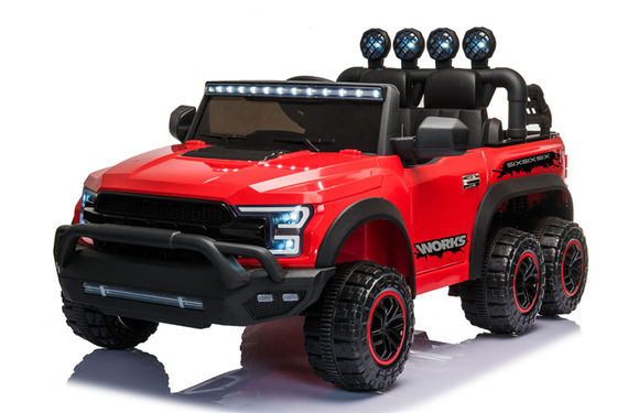 Nuova 2022 6 ruote Classic elettrico grande dimensione 2 posti a sedere Ride-on Car per 3-8 anni