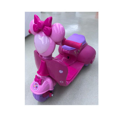 390 *1 Motore 6v rosa motociclette elettriche per bambini Scooter per bambini giocattoli