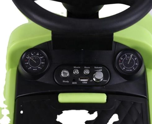 Blu 6V staccabile elettrico Push Walker Ride On Car per bambini Dimensione del prodotto 80*41*92cm