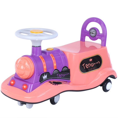 Flash Silent Wheel Musica e illuminazione Ride On Bumper Swing Cars Baby Balance Car per bambini