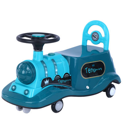 Flash Silent Wheel Musica e illuminazione Ride On Bumper Swing Cars Baby Balance Car per bambini
