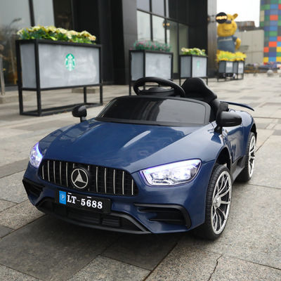 12V a batteria Bianco ruote elettriche Carro giocattolo con telecomando e un'unica chiave di avvio