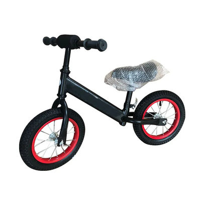 Tipo di plastica PP Bambini neri Balance Bike senza pedale Bambini in bici scooter auto per bambini di 3 anni