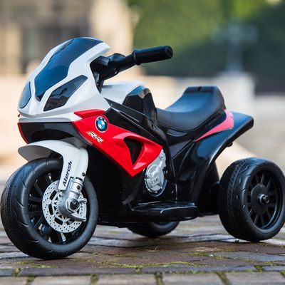 2022 Disegno di motocicletta elettrica per bambini con materiale PP e terza ruota