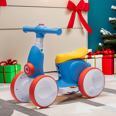 Scooter per bambini di età compresa tra 0 e 24 anni con funzione di controllo remoto e ruota di plastica
