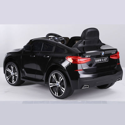 Giocattolo elettrico nero 2022 per bambini in auto 6V/12V con telecomando e cintura di sicurezza