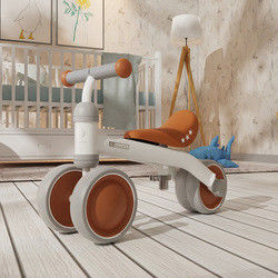 2023 Plastico 2 in 1 Balance Bike Ride On Car With 4 Wheels per Scooter per bambini piccoli
