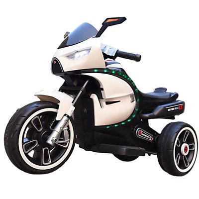 2022 Piccoli bambini guidano una moto elettrica con batteria 6V7AH*1 / 380*2 di plastica