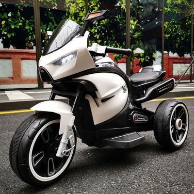 2-10 anni Unisex per bambini moto elettrica con luci e musica
