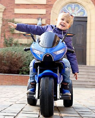 2-10 anni Unisex per bambini moto elettrica con luci e musica